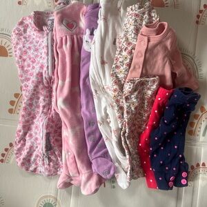 9 Piece Baby Girl Bundle Newborn
